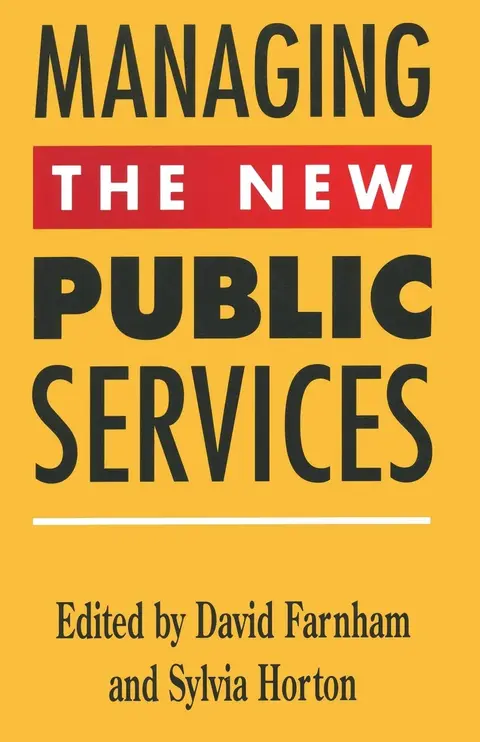 Cover of Managing the New Public Services