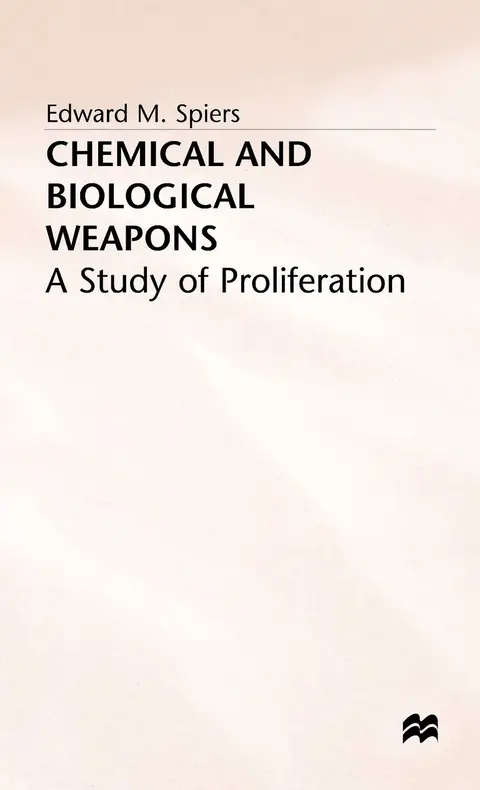 Cover of Chemical and Biological Weapons