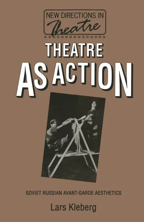 Cover of Theatre as Action