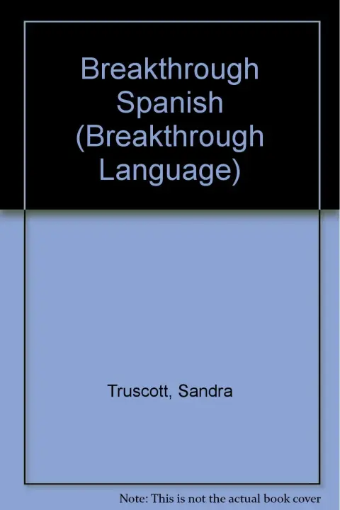 Cover of Breakthrough Spanish