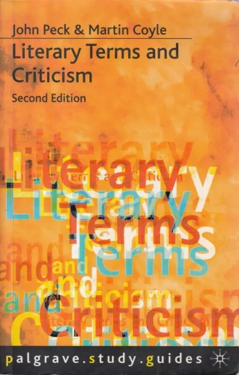 Cover of Literary Terms and Criticism