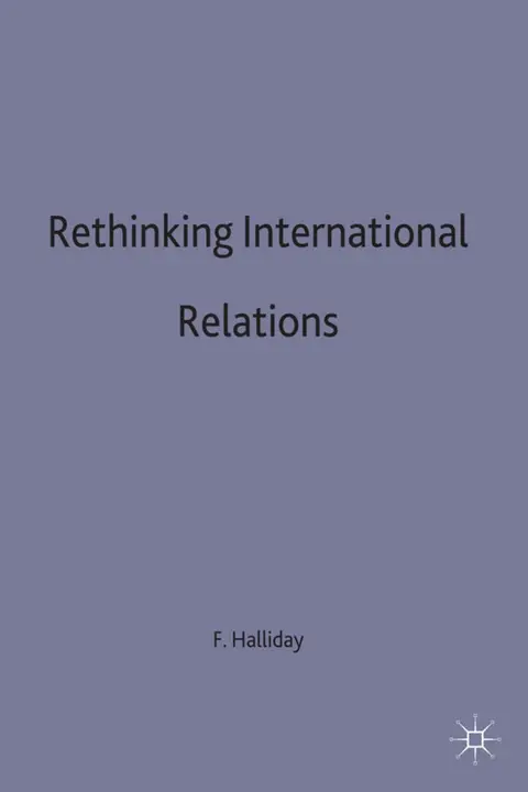 Cover of Rethinking International Relations