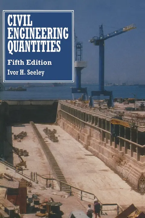Cover of Civil Engineering Quantities