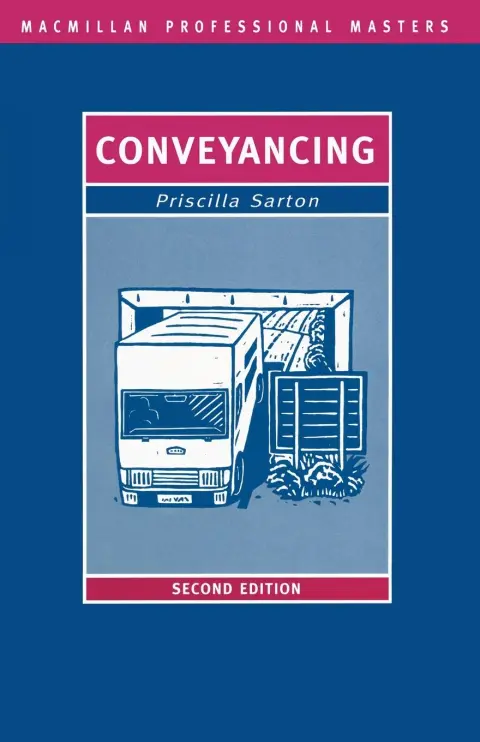 Cover of Conveyancing