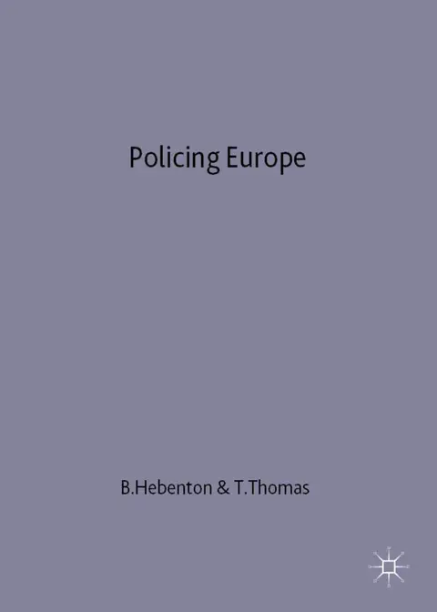 Cover of Policing Europe