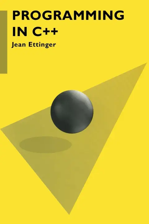 Cover of Programming in C++