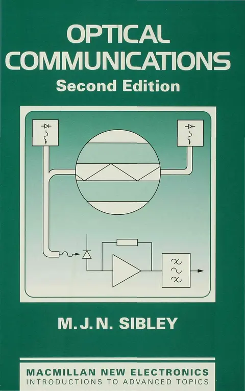 Cover of Optical Communications