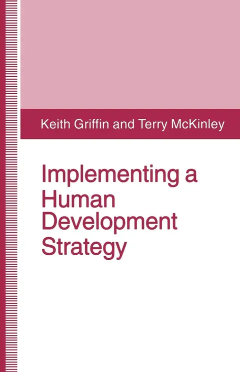 Cover of Implementing a Human Development Strategy