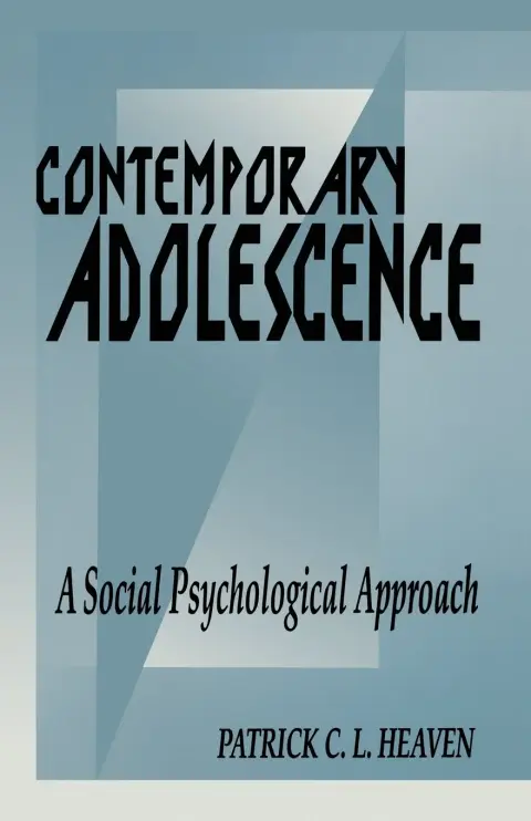 Cover of Contemporary Adolescence