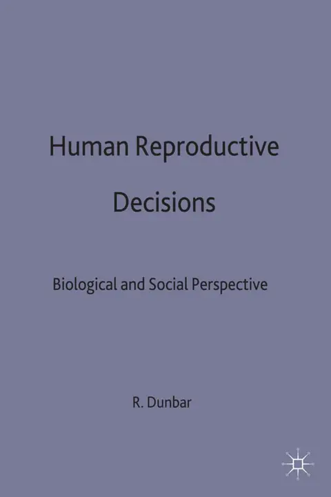 Cover of Human Reproductive Decisions