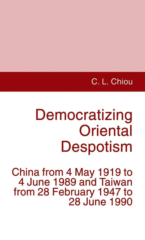 Cover of Democratizing Oriental Despotism