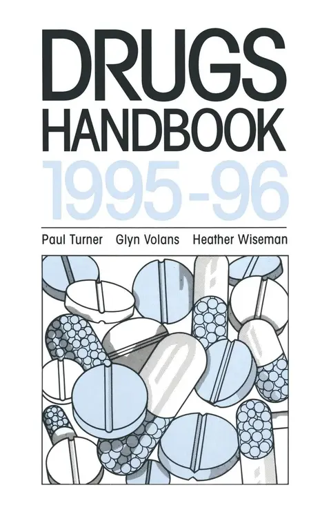 Cover of Drugs Handbook 1995–96