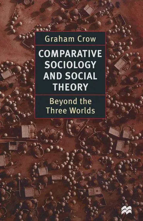 Cover of Comparative Sociology and Social Theory