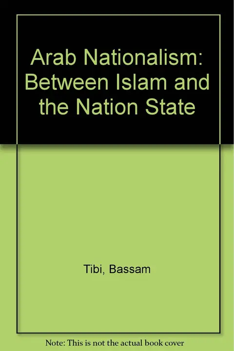 Cover of Arab Nationalism