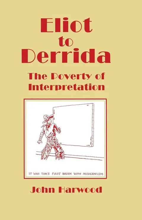 Cover of Eliot to Derrida
