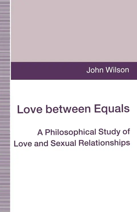 Cover of Love between Equals