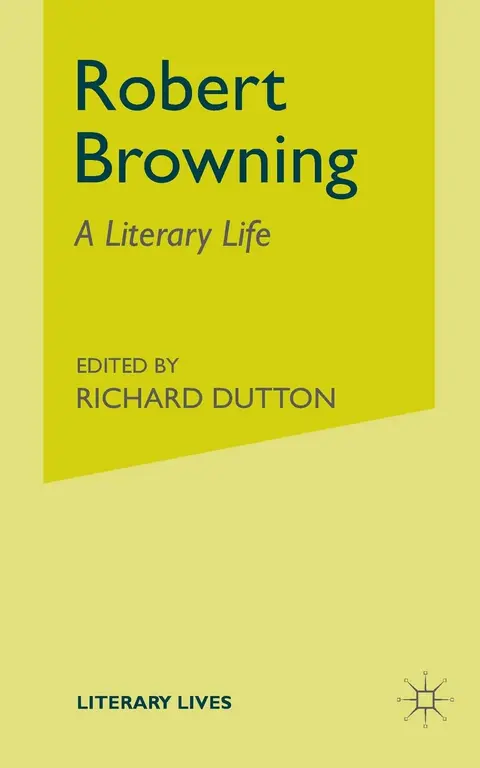Cover of Robert Browning