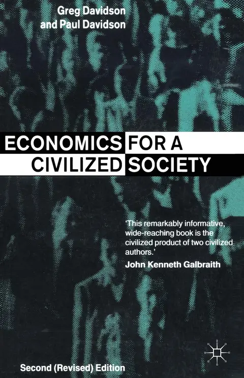 Cover of Economics for a Civilized Society