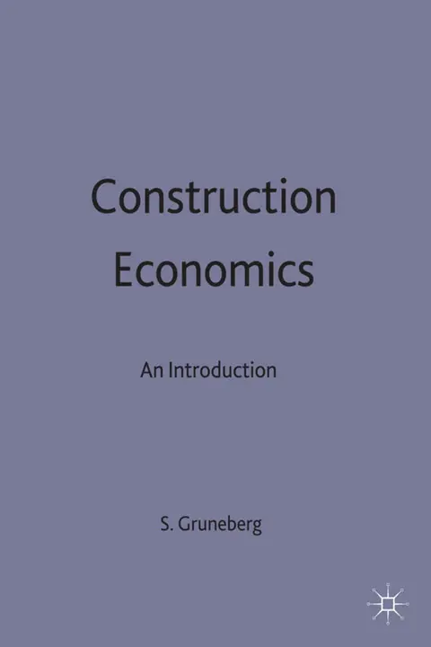 Cover of Construction Economics