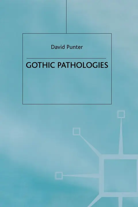 Cover of Gothic Pathologies