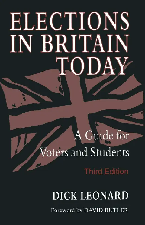 Cover of Elections in Britain Today