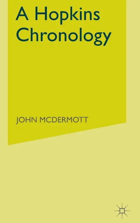 Cover of A Hopkins Chronology