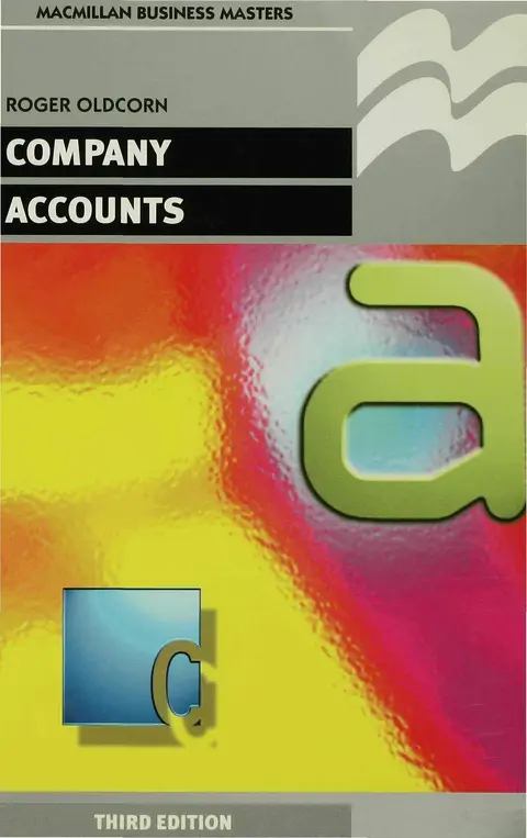 Cover of Company Accounts