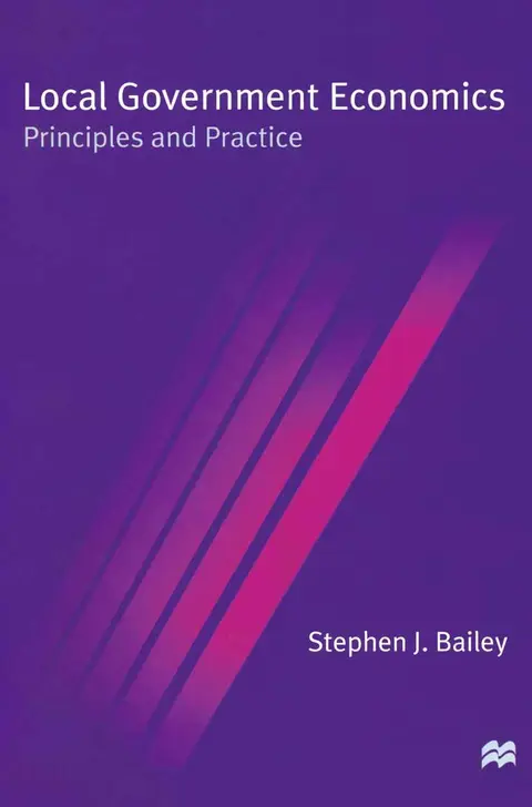 Cover of Local Government Economics