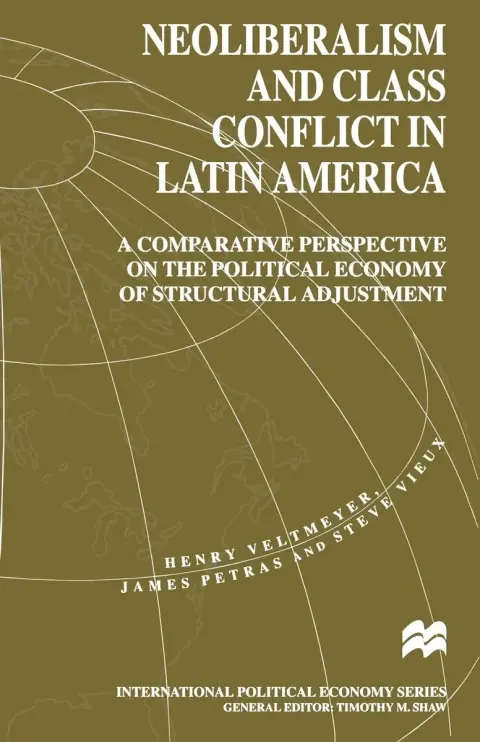 Cover of Neoliberalism and Class Conflict in Latin America