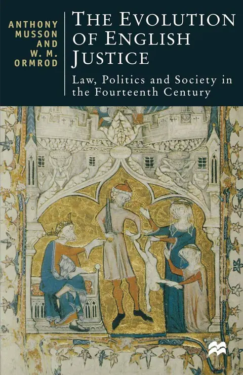Cover of The Evolution of English Justice