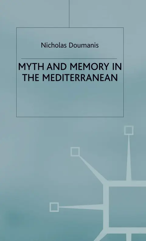 Cover of Myth and Memory in the Mediterranean