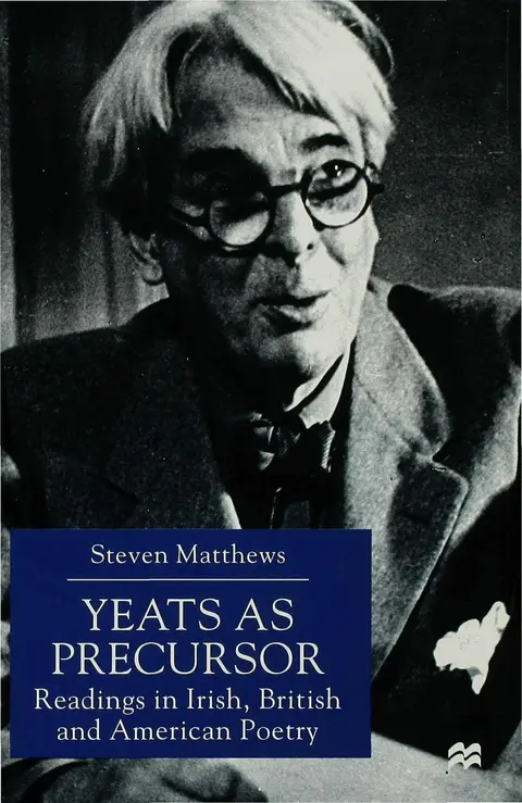 Cover of Yeats as Precursor