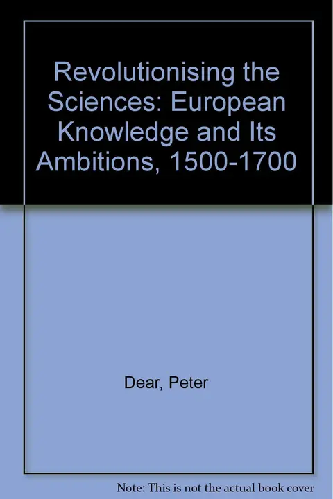Cover of Revolutionising the Sciences