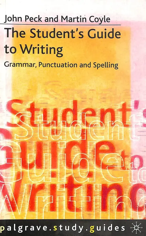Cover of The Student's Guide to Writing