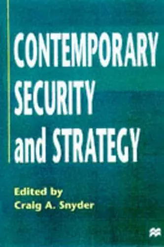 Cover of Contemporary Security and Strategy