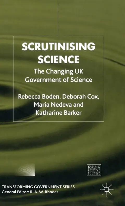 Cover of Scrutinising Science