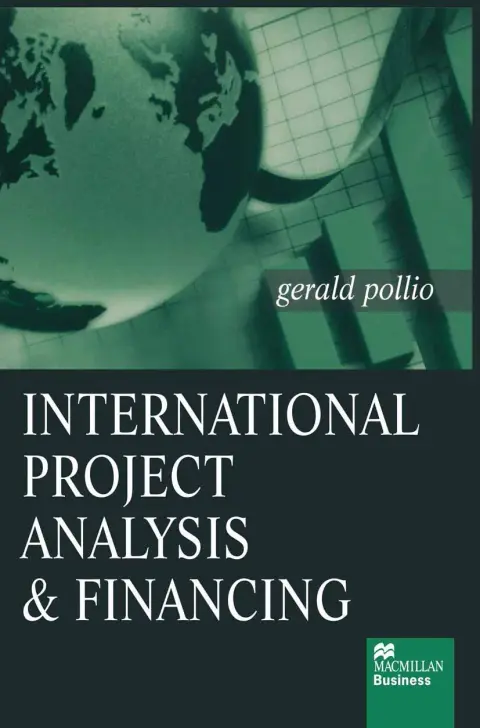 Cover of International Project Analysis and Financing