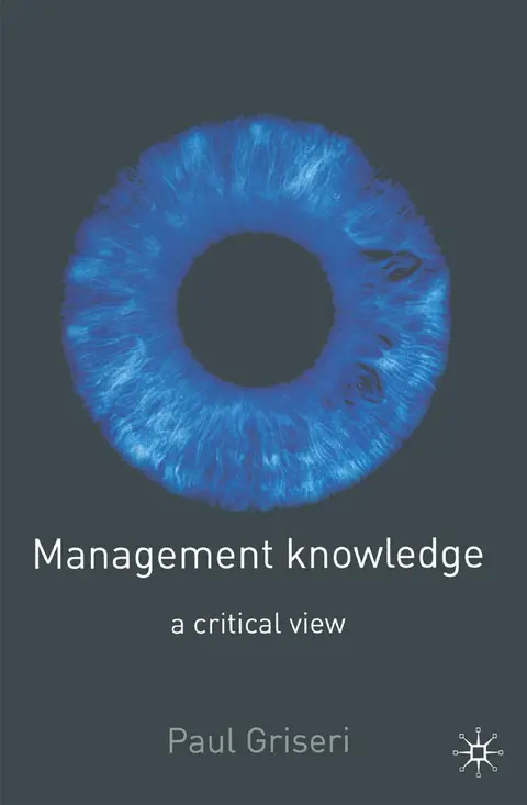 Cover of Management Knowledge