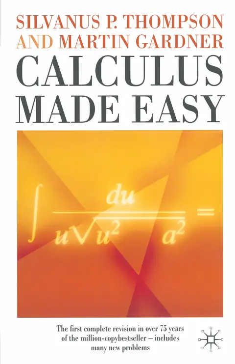Cover of Calculus Made Easy