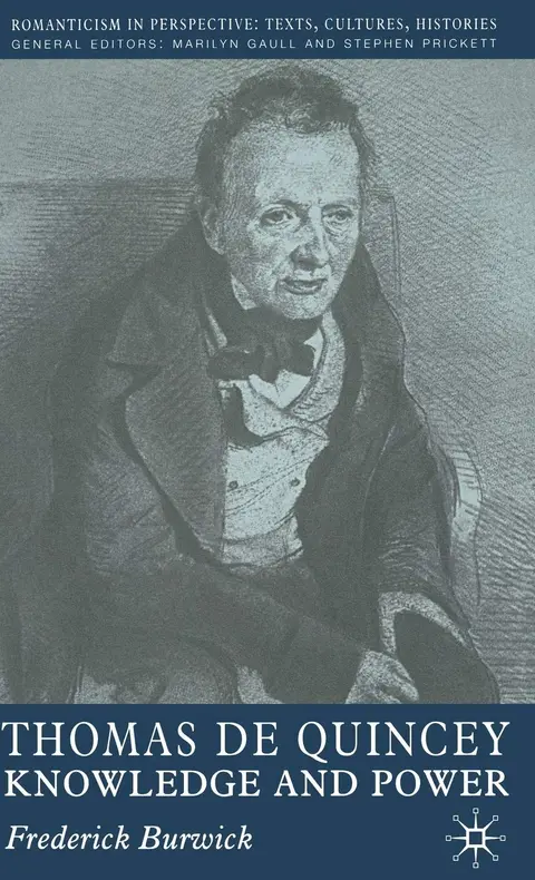 Cover of Thomas de Quincey