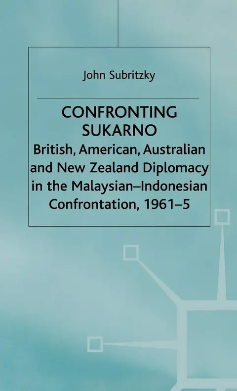 Cover of Confronting Sukarno