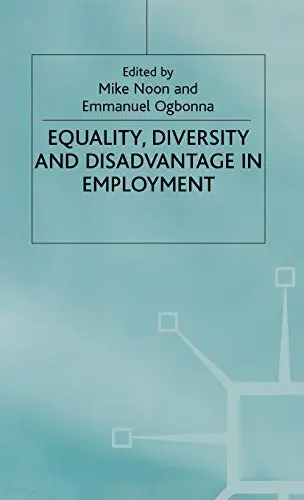 Cover of Equality. Diversity and Disadvantage in Employment
