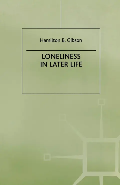 Cover of Loneliness in Later Life