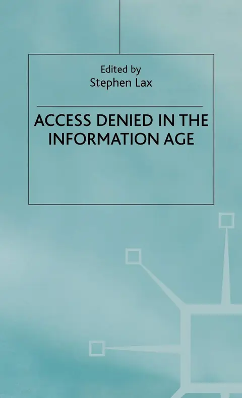 Cover of Access Denied in the Information Age