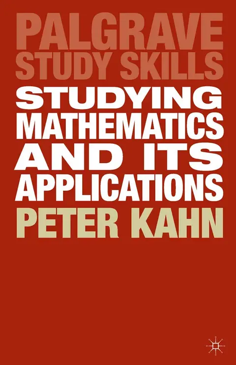 Cover of Studying Mathematics and its Applications