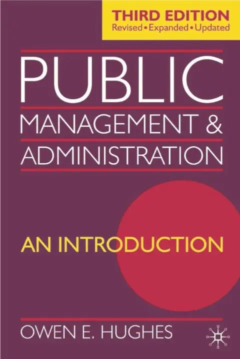 Cover of Public Management and Administration