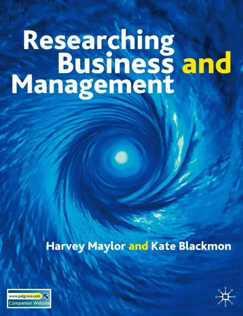 Cover of Researching Business and Management