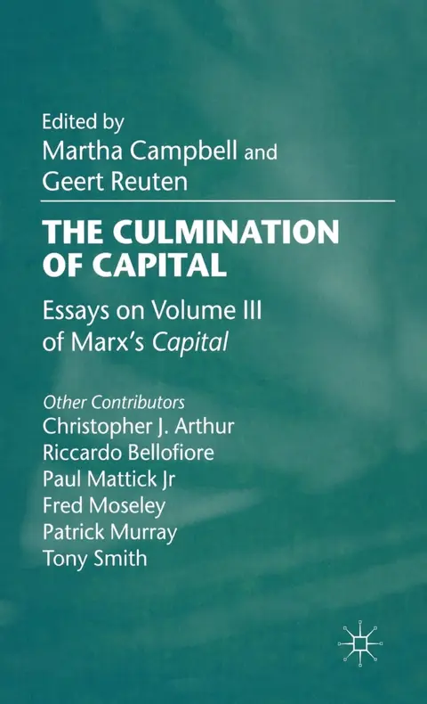 Cover of The Culmination of Capital