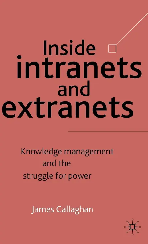 Cover of Inside Intranets and Extranets
