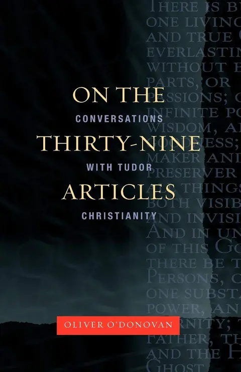 Cover of On the Thirty-nine Articles